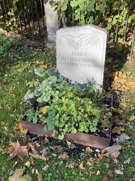 Grave number: 1 H   412