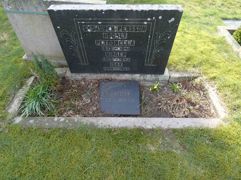 Grave number: BR G    71