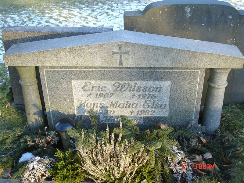 Grave number: B G  620, 621