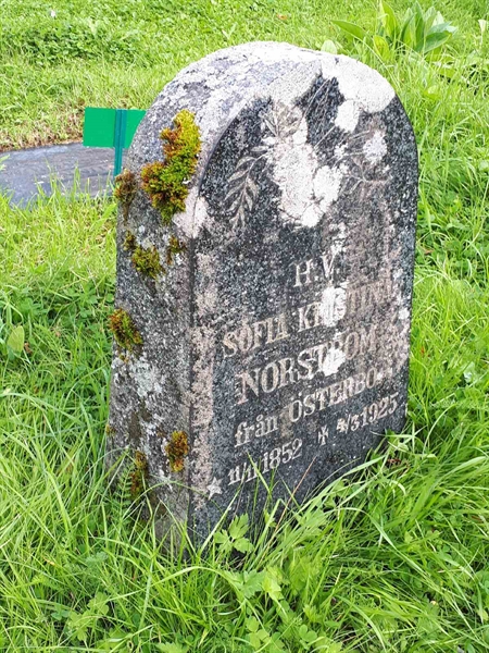 Gravnummer: GK A 4   218V