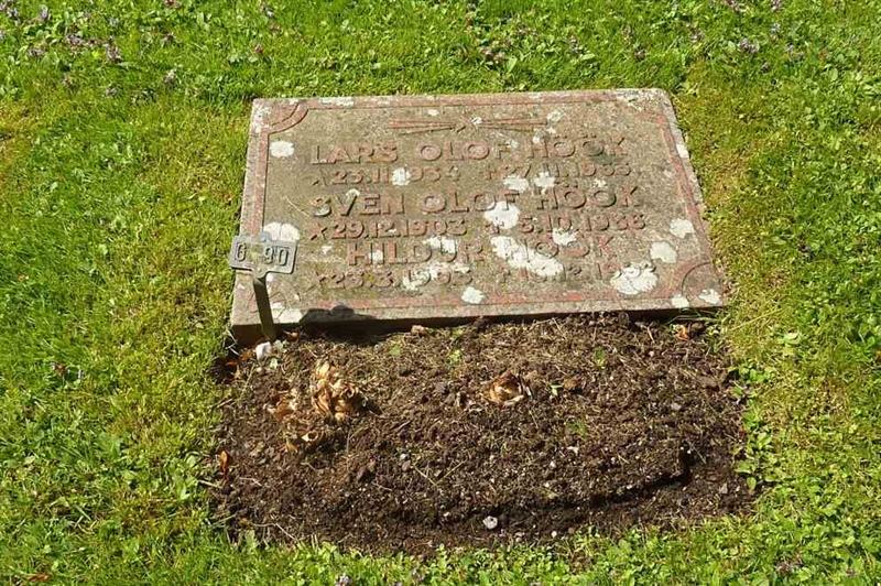 Grave number: 1 G   90