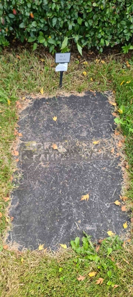 Grave number: M F  144, 145