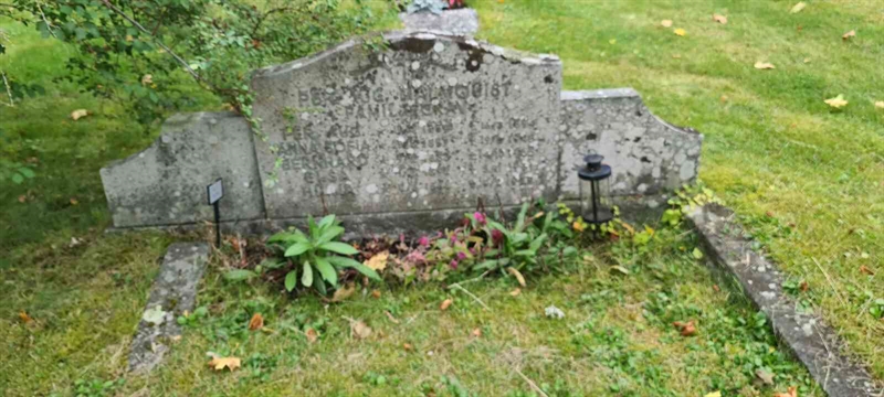 Grave number: M V  154, 155