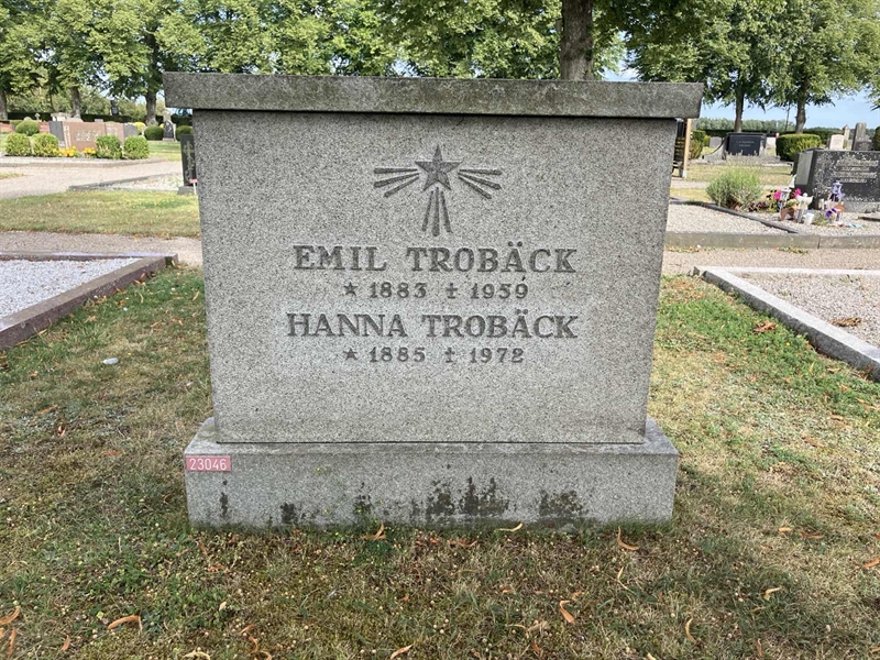 Grave number: NÅ 23    96, 97