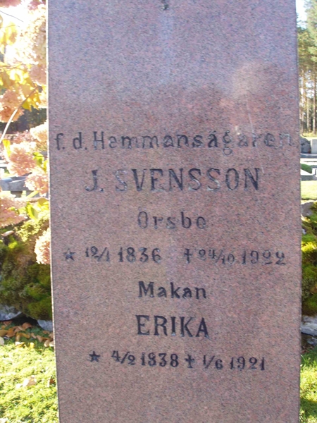 Grave number: HJ  1599, 1600