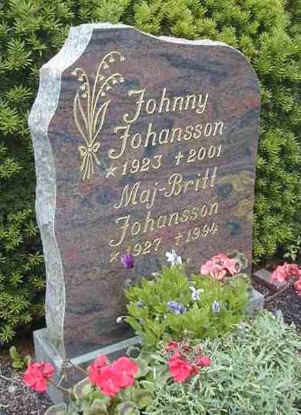 Grave number: BK J   105