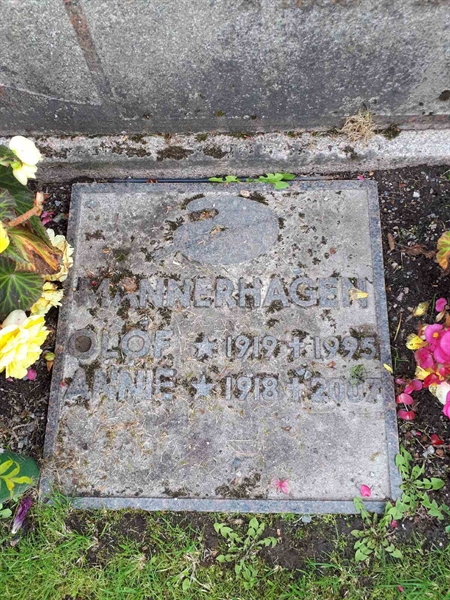 Grave number: NK F B   134