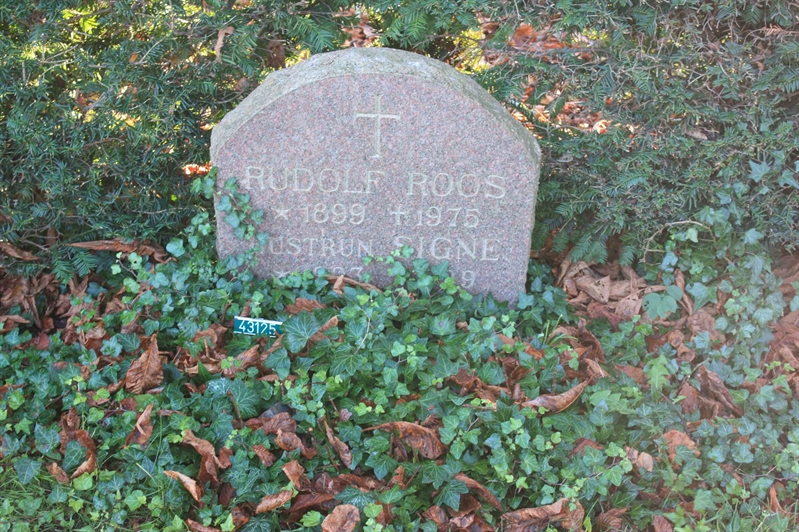 Grave number: Ö U09   125