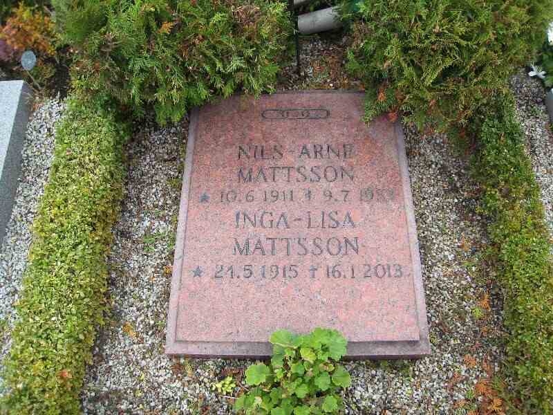 Grave number: VK II:u    31