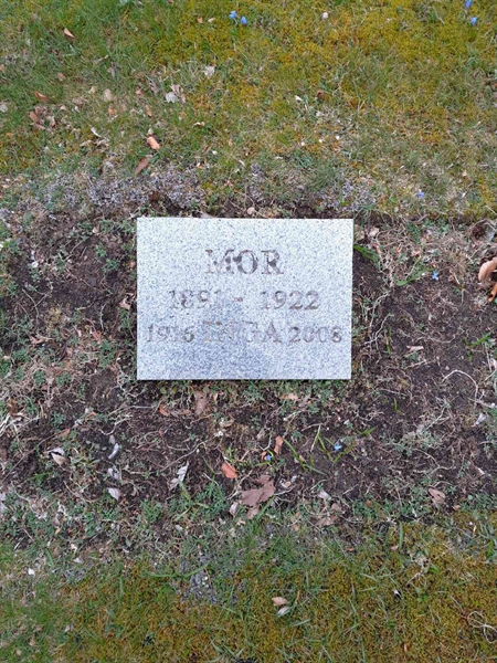 Grave number: 30 A 86