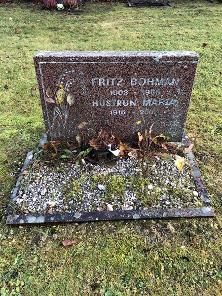 Grave number: 1 B1   111-112