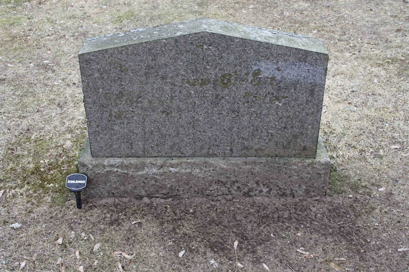 Grave number: Bk G  1029