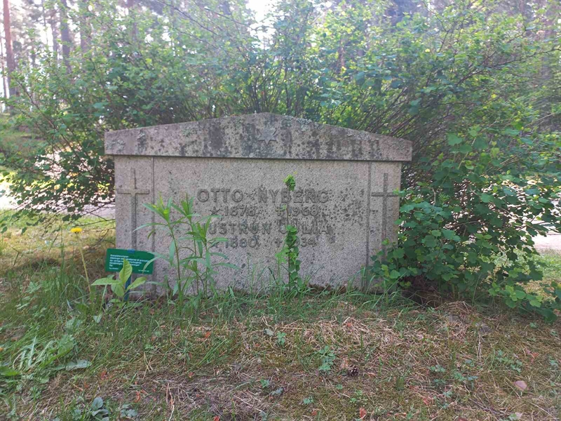 Grave number: 1 ND    15