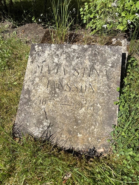 Grave number: 1 NH    12