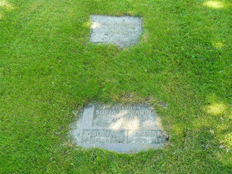 Grave number: Lå G D   607, 608