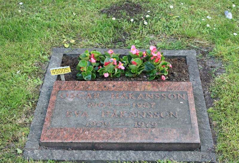 Grave number: Ö 45     5