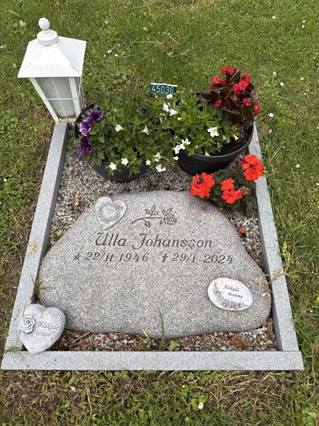 Hautatunnus: NÅ U45 36