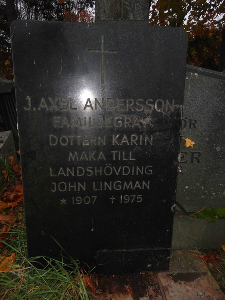 Grave number: 1 F   099