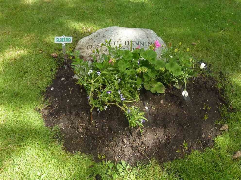 Grave number: 1 BB  192