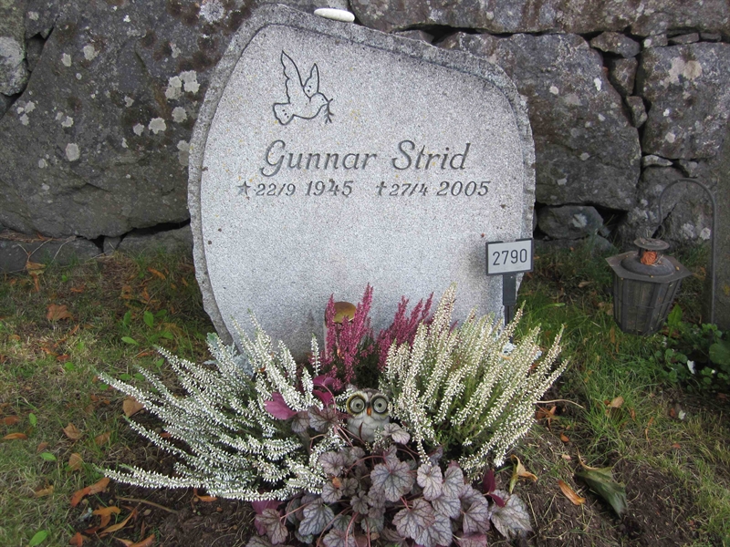 Grave number: KG G  2790