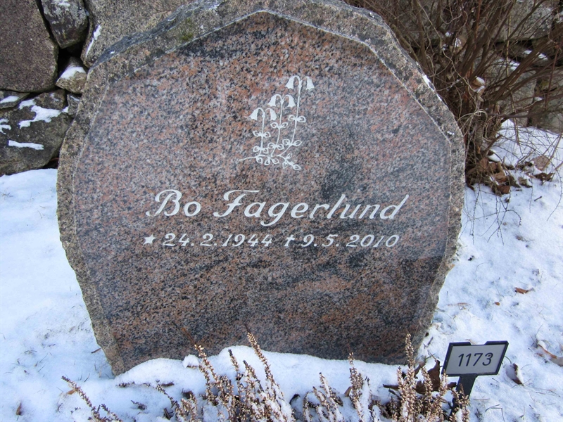 Grave number: KG E  1173