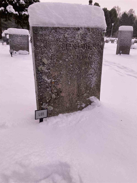 Grave number: 1 NL    65