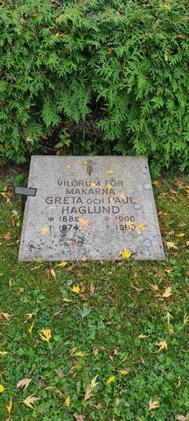 Grave number: M 13    9, 10