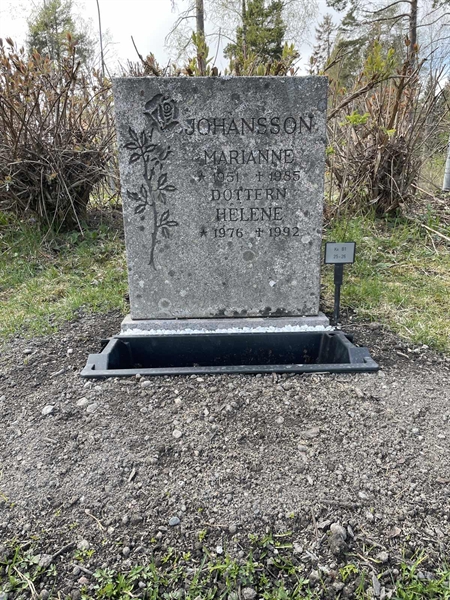 Grave number: 1 B1    25-26