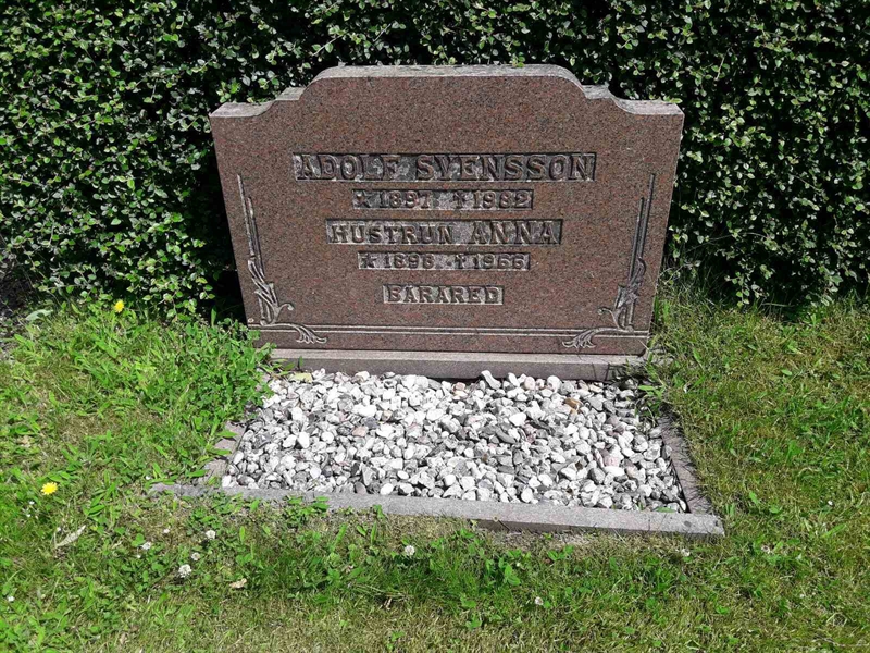 Grave number: BR A    74, 75