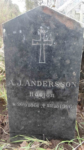 Grave number: 1 DA   550