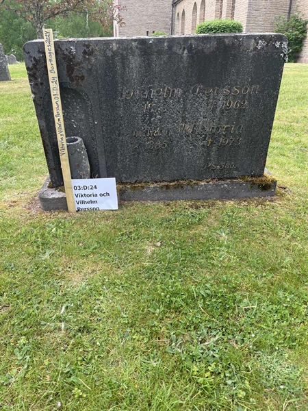 Grave number: 03 D    24