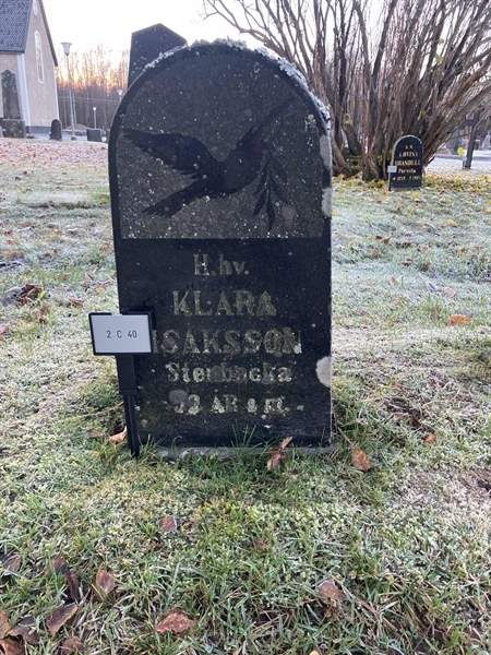 Gravnummer: 2 C    40