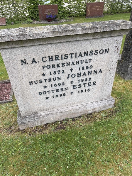Grave number: SKF A    47, 48, 49, 50