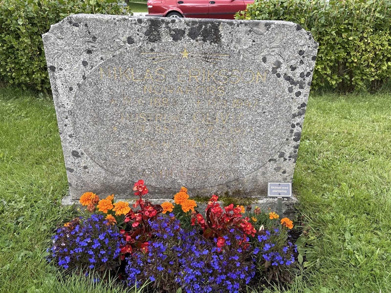 Grave number: SÄ MEL  1332