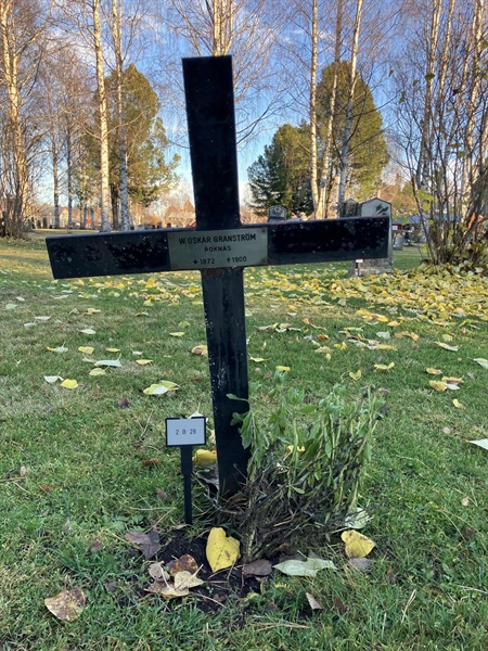 Grave number: 2 B    28