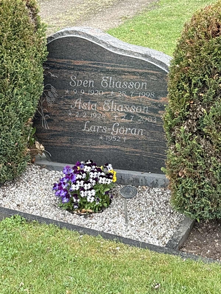 Grave number: SKF B    82, 83