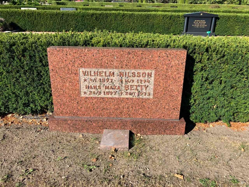 Grave number: NY M 312, 313