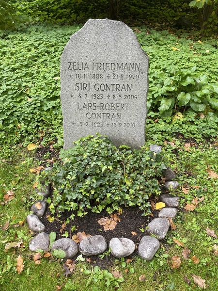 Grave number: 1 H     9