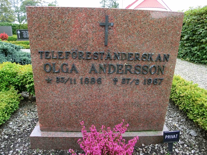 Grave number: ÖT NYA    054