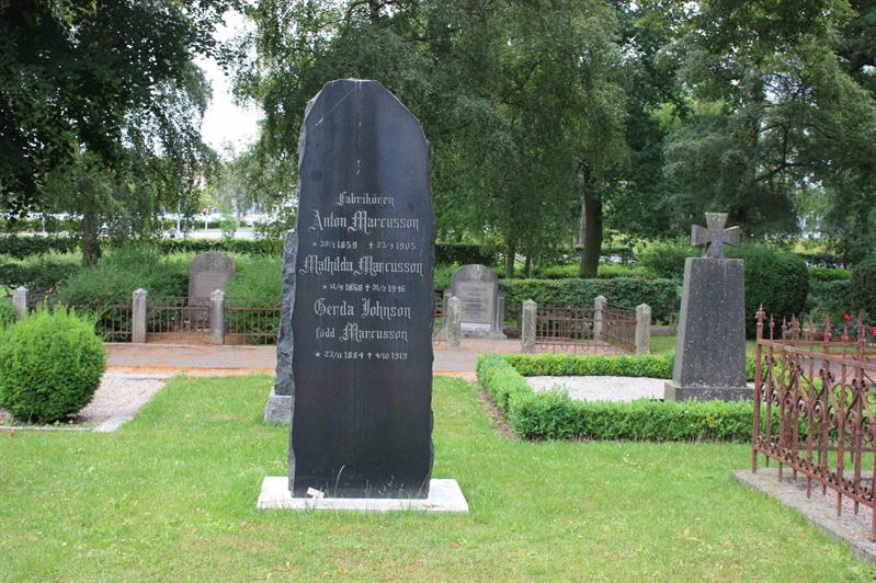 Grave number: Ö IÄ   186, 187, 188