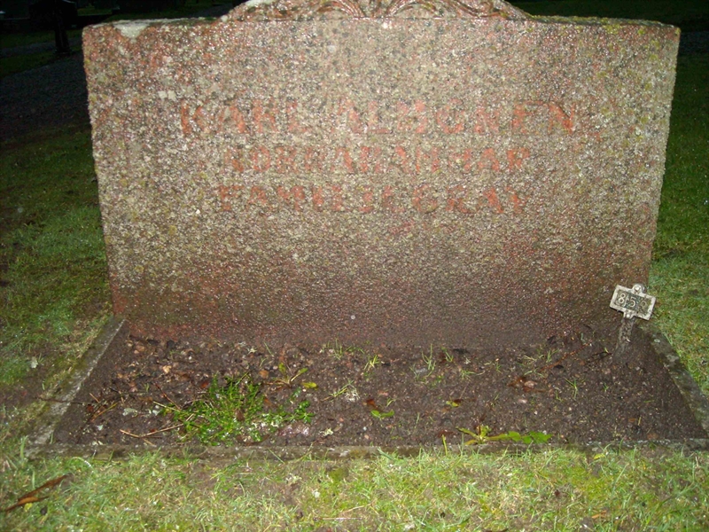 Grave number: B G  859, 860, 861