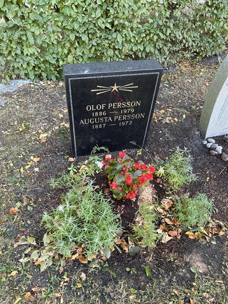 Grave number: NK XV:u     1