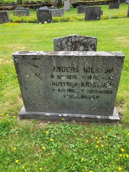 Grave number: kö 01 15     9-10