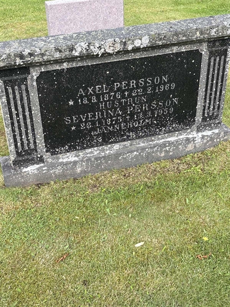 Grave number: SKF E   105, 106
