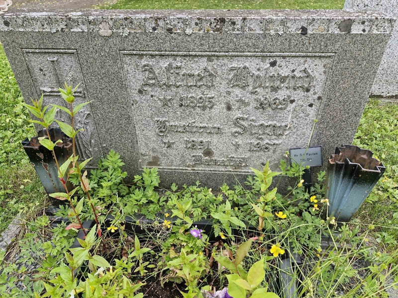 Grave number: GR PA   511-512