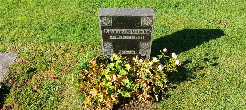 Grave number: 2 D   036