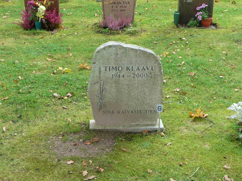 Grave number: 01 Y   397