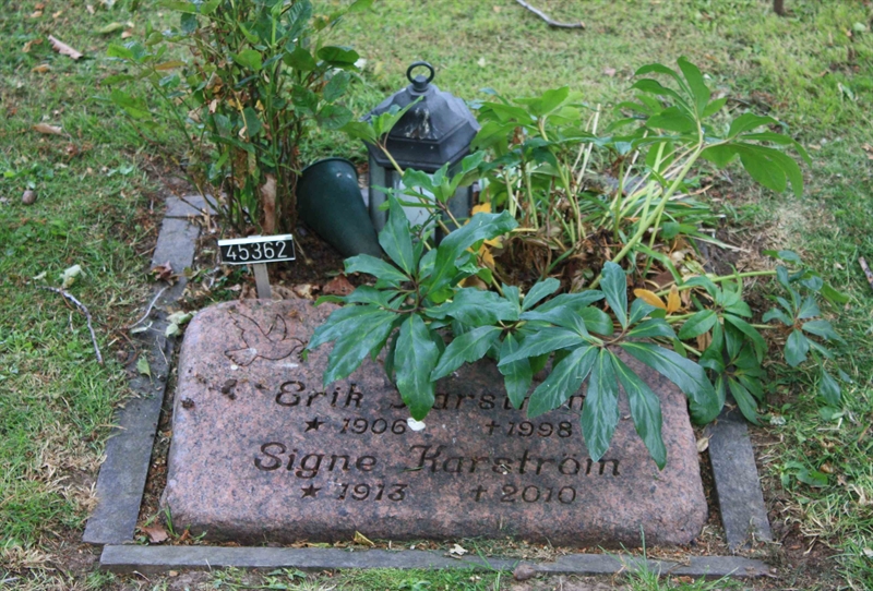 Grave number: Ö 45   362