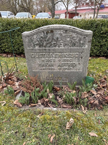 Grave number: G A 69
