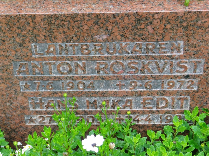 Grave number: OS N   237, 238
